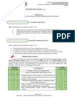 DIASS WEEK 6 MODULE - Communication