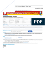 Booking Confirmation On IRCTC, Train: 16589, 05-May-2023, SL, SBC - BGM