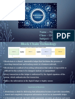 Block Chain Technology