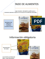 Etiquetado de Alimentos y Calculos Nutricionales