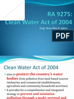 Clean Water Act RA 9275