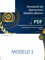 Simulación de Operaciones - Modelos