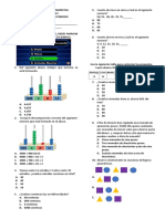 Prueba de Desempeño Matemáticas