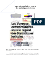 Les Voyagages Extraordinaires Sous Le Regard Des Statistiques Lexicales