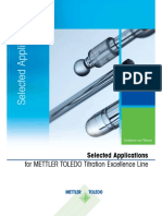 For METTLER TOLEDO Titration Excellence Line: Selected Applications