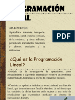 Subcompetencia Programación Lineal