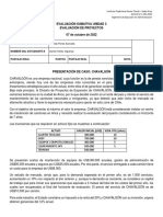 Evaluación Sumativa Unidad 3 Evaluación de Proyectos 07 de Octubre de 2022