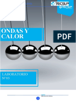 Ondas Y Calor: Laboratorio N°03 Gases Ideales