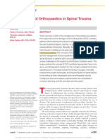 2021 - Damage Control Orthopaedics in Spinal Trauma