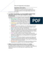 El Efecto de La Temperatura Sobre La Lipasa