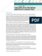 Generamos y Analizamos Datos para Indagar Sobre Los Beneficios Del Ejercicio Físico