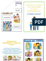 Diptico de Prevencion Contra Enfermedades