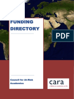 Cara Funding Directory 2022 Updated PDF