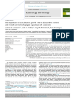 Radiotherapy and Oncology