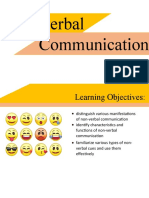 Non-Verbal Communication