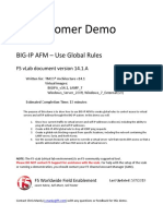 F5 Customer Demo: BIG-IP AFM - Use Global Rules