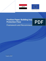 Building Iraq's Social Protection Floor