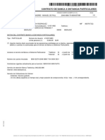 Contrato de Banca A Distancia Particulares: Fecha Oficina Código Cuenta Cliente (C.C.C.) Hoja