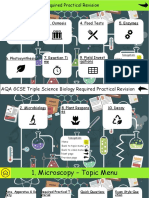 AQA Biology Required Practical Science Revision