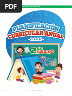 Planificación Curricular Anual 2023