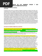 Causas Económicas de Las Guerras Civiles y Sus Implicaciones para El Diseño de Políticas