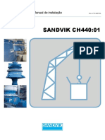 SANDVIK CH440:01: Manual de Instalação