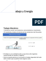 Trabajo y Energía