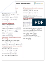 Calcul Trigo Resume 1