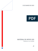 Material de Apoyo Pro103-1 Desarrollo de SW