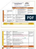 Plan de Trabajo: ESCUELA PRIMARIA: - MAESTRO (A)