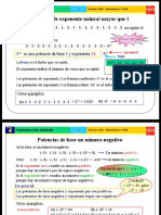 Potencias y Raíz Cuadrada