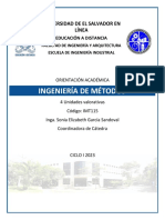 Orientación Académica IMT115