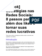 (Ebook) Estratégias Nas Redes Sociais