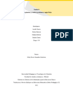 UNIDAD 4 Como Plantear y Resolver Problemas Según Polya