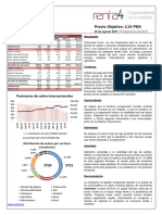 Resultados Trimestrales Ferreyros