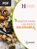 Habitos para Un Peso Saludable Con Herbolaria Integrativa Asami