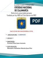 Universidad Nacional de Cajamarca: "Año de La Unidad, La Paz y El Desarrollo"