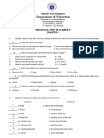 Periodic Test in Science 5 - 1ST Quarter