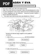 Adán Y Eva: Comieron No Comieron