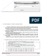 Teste de Avaliação de Português Língua Não Materna: 1. Lê o Texto Seguinte e Consulta o Vocabulário Abaixo