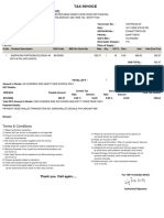 Tax Invoice: Top-10 (Vasai West)