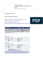 Envoyé de Mon Iphone Début Du Message Transféré