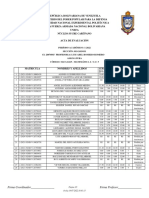 Formato de Notas Unefa