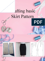 Drafting Basic Skirt Pattern