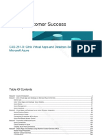 Not For Resale or Distribution: C XD-251-3I: Citrix Virtual Apps and Desktops Service On Microsoft Azure