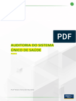 Auditoria Do Sistema Único de Saúde: Aula 3