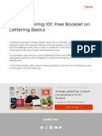 Free Booklet On Lettering Basics, by Mark Van Leeuwen