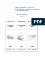 PTS Operación Sistema Termico Bosch