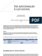 Aportes Adicionales de Los Socios