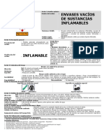 15.2. Envases Vacios de Sustancias Inflamables